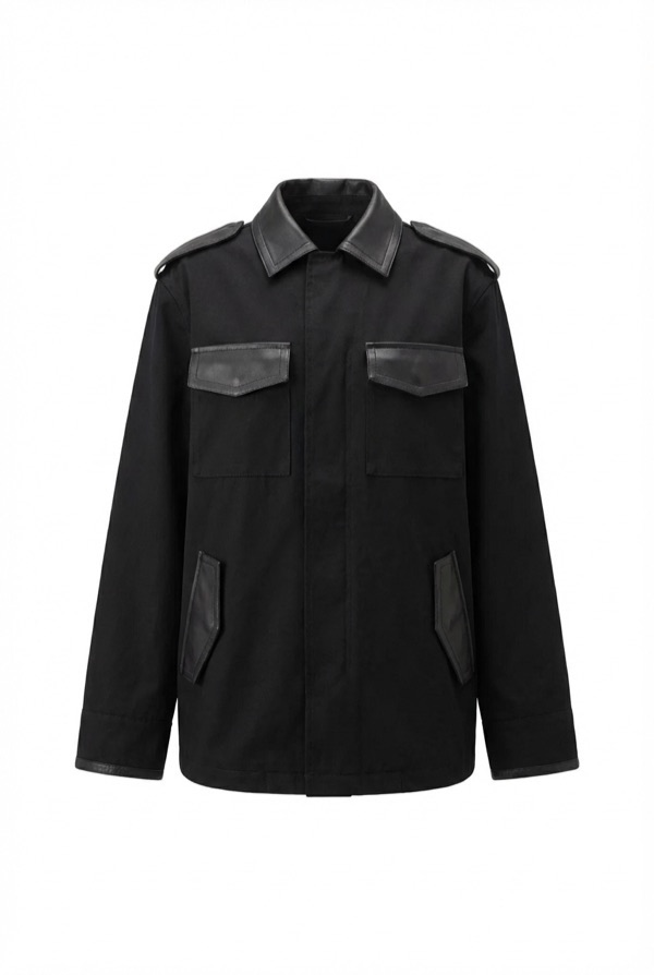 Utility Jacket In Black