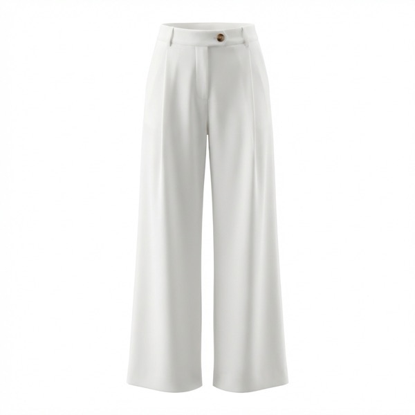 Trousers In White