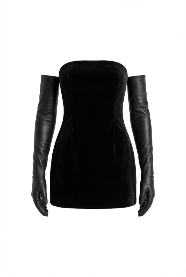 Velvet Dress in Black